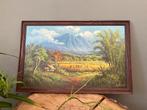 Prachtig schilderij rijstveld Indonesië van Ruhiat, Antiek en Kunst, Kunst | Schilderijen | Abstract, Ophalen