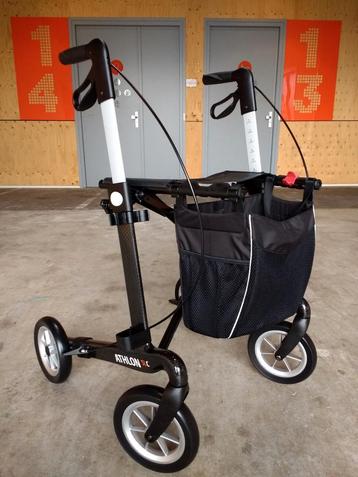 Rehasense Athlon SL Carbon 5,5kg rollator incl Servicebeurt  beschikbaar voor biedingen