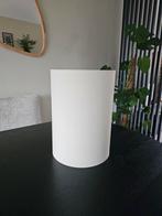 Ares Lampenkap Kwantum - Off-white linnen, Huis en Inrichting, Lampen | Lampenkappen, Ophalen, Rond, Zo goed als nieuw, Modern