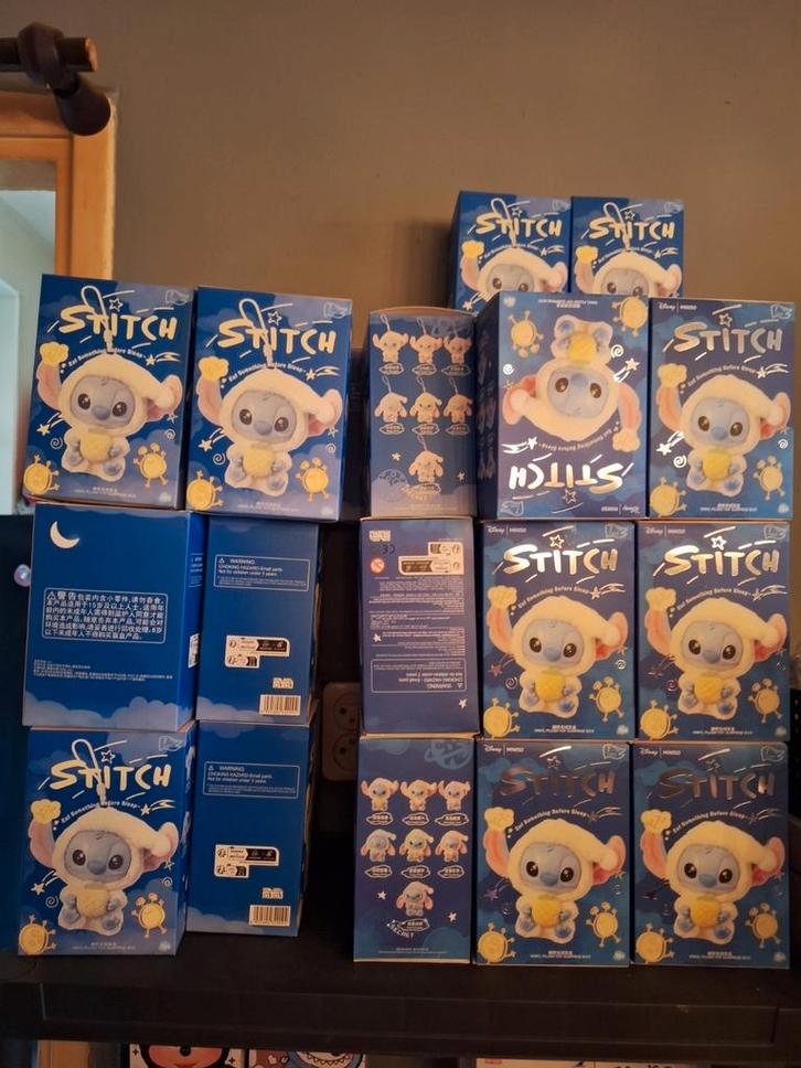 Te koop stitch labubu, Hobby en Vrije tijd, Feestartikelen, Nieuw, Verjaardag, Ophalen of Verzenden