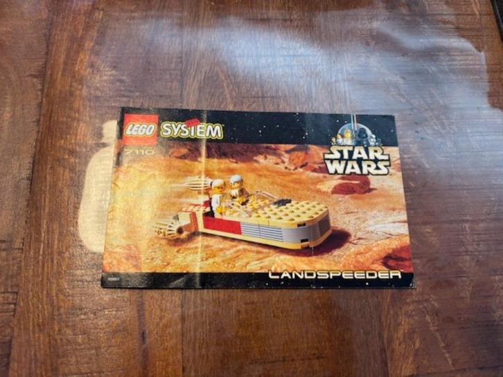 Lego 7110 Landspeeder, Kinderen en Baby's, Speelgoed | Duplo en Lego, Gebruikt, Lego, Complete set, Ophalen of Verzenden