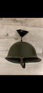 Legerhelm hanglamp, Ophalen of Verzenden, Zo goed als nieuw, Minder dan 50 cm