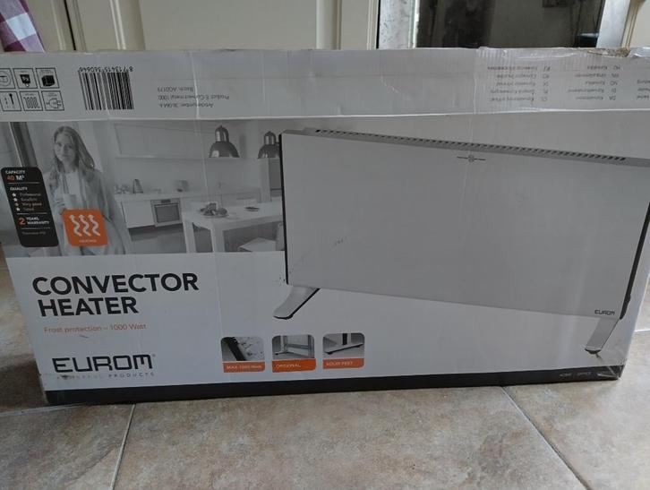 Losse convector kachel, Doe-het-zelf en Verbouw, Verwarming en Radiatoren, Zo goed als nieuw, Radiator, 800 watt of meer, Minder dan 30 cm