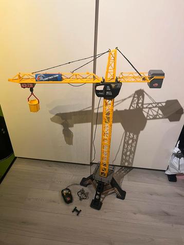 GROTE BESTUURBARE TORENHIJSKRAAN VAN DICKY TOYS beschikbaar voor biedingen