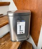 Wenko Pedaalemmer Leno Rvs 5L, Met pedaal, Ophalen of Verzenden, Zo goed als nieuw, Minder dan 10 liter