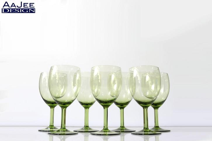 Royal Leerdam - Gilde glas - Mosgroen - Copier - Kristal, Verzamelen, Glas en Borrelglaasjes, Zo goed als nieuw, Overige typen