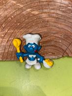 Smurfen kok smurf met pan en lepel, Verzamelen, Smurfen, Ophalen of Verzenden, Zo goed als nieuw, Verschillende Smurfen