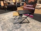 Salon/bijzettafels 2-Delig Z-Vorm € 79,- Zwart/GoudEnschede