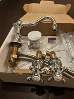 2 Heritage Wastafelkranen - Nieuw in doos!, Overige typen, Nieuw, Ophalen of Verzenden, Minder dan 100 cm