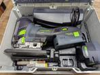 Festool PSC 420 Li Accu Decoupeerzaag 2x5,2Ah + Lader, Decoupeerzaag, Ophalen of Verzenden, Zo goed als nieuw, 30 tot 70 mm