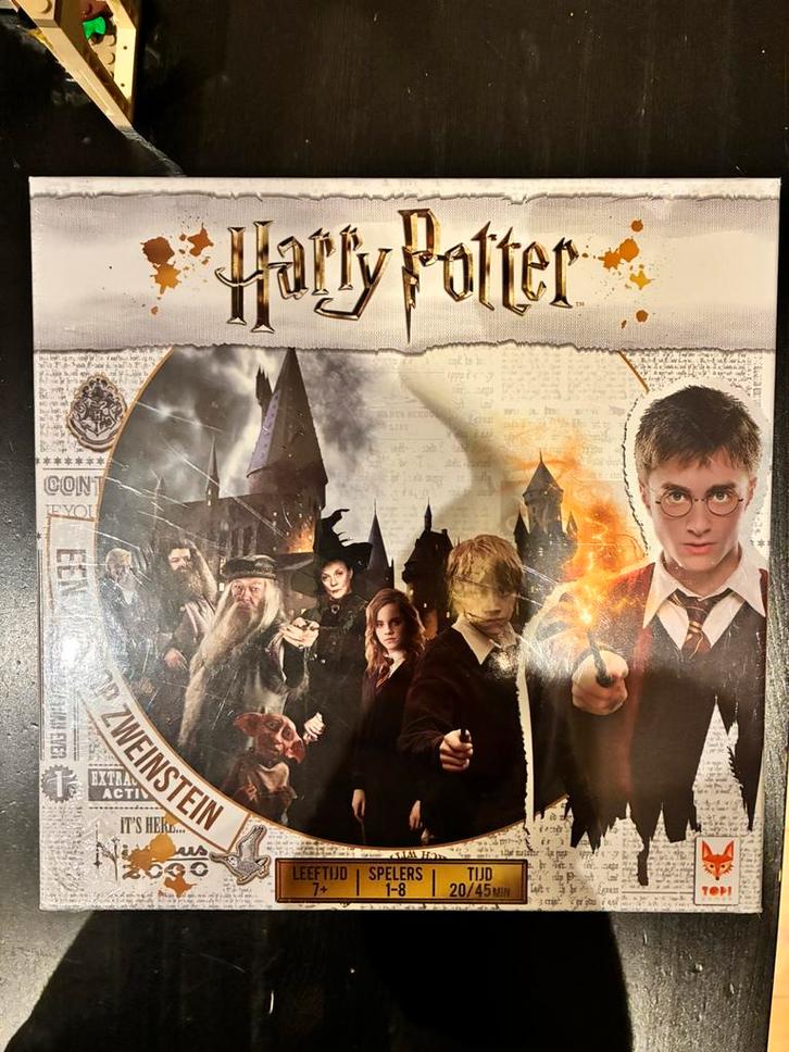 Harry Potter een jaar op Zweinstein nieuw spel, Hobby en Vrije tijd, Gezelschapsspellen | Bordspellen, Nieuw, Ophalen of Verzenden