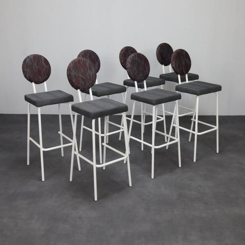 SALE: 7x Bar Stool Option Bar by Puik Design (set price), Huis en Inrichting, Barkrukken, Zo goed als nieuw, Metaal, 5 krukken of meer