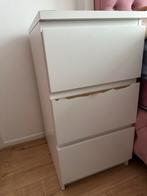 Nachtkast/ladekast malm Ikea, Ophalen, Zo goed als nieuw, 25 tot 50 cm, Minder dan 100 cm