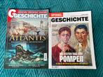 Der Spiegel Specials Pompeii en Atlantis Duits-talig, Ophalen of Verzenden, Zo goed als nieuw, Wetenschap en Natuur