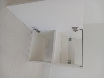Topper: Nieuw onderkast wastafel wit IKEA