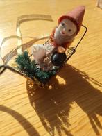 Kerstman in slee met bel, Gebruikt, Onbekend, Ophalen of Verzenden, Onbekend