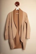 PAUW Prachtige wol/kasjmier jas Mt 3 M/L Winkelprijs €1000,, Maat 38/40 (M), Verzenden, Beige, Pauw
