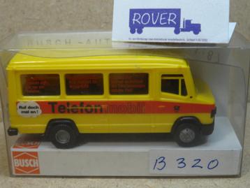 BUSCH 1:87, MB 507-D "POSTBERATUNG", OVP-44326, Zie Foto`s beschikbaar voor biedingen