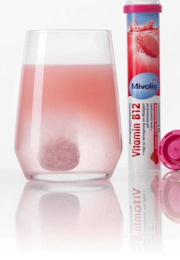 Mivolis 3 pack VITAMINE B12 bruistabletten :: 20 st per pak beschikbaar voor biedingen