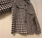 Zwart-wit Jasje Pepita Maat L, Ophalen of Verzenden, Zo goed als nieuw