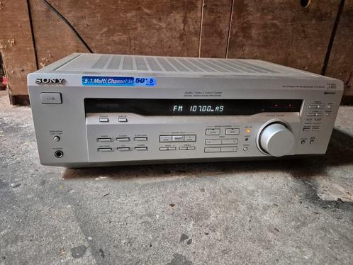 SONY STR-DE245 FM STEREO / FM-AM RECEIVER (met afstandsbed.), Audio, Tv en Foto, Versterkers en Receivers, Zo goed als nieuw, 5.1