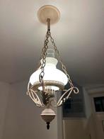 Brocante Lamp, Ophalen of Verzenden, Gebruikt, Glas