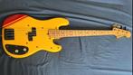 Fender Squier Precision Bass JV 1983 Comp. Yellow refinish, Elektrisch, Gebruikt, Fender, Ophalen of Verzenden