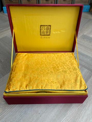 Chinese Thee Set met Certificaat in Luxe Doos Antiek Servies beschikbaar voor biedingen