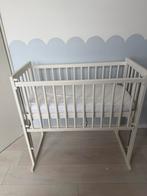 Petit Amelie Co-sleeper babybedje incl. matras en beddengoed, Ophalen, Gebruikt, Lattenbodem, Minder dan 140 cm
