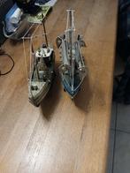 VISSERSBOOTJES ., Hobby en Vrije tijd, Modelbouw | Boten en Schepen, Ophalen, Zo goed als nieuw