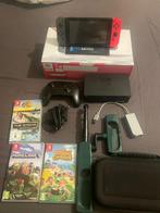 Nintendo Switch Compleet + Extra Controller, Spelcomputers en Games, Games | Nintendo Switch, Online, Zo goed als nieuw, Ophalen
