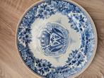 Delfts blauw Herdenkingsbord wilhelmima 1938, Antiek en Kunst, Ophalen