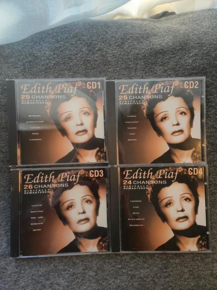 Edith Piaf - 4 CD Boxset, Cd's en Dvd's, Cd's | Overige Cd's, Zo goed als nieuw, Boxset, Ophalen of Verzenden