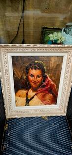 Portretschilderij Richard Durando Togo, Ophalen of Verzenden