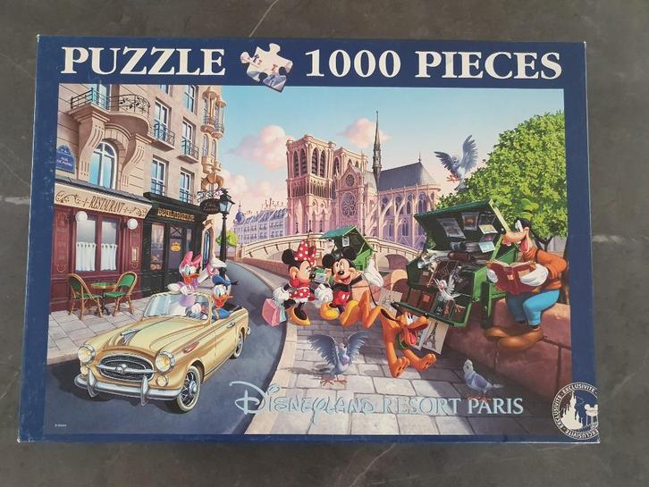 Exclusieve Disneyland Resort puzzel (65), Hobby en Vrije tijd, Denksport en Puzzels, Zo goed als nieuw, Legpuzzel, 500 t/m 1500 stukjes