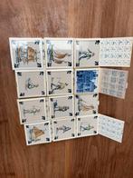 12 KLM tegeltjes, Verzamelen, KLM Huisjes, Ophalen of Verzenden, Zo goed als nieuw, Paleis of Waag