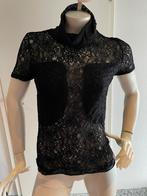 Top met kant maat m, Maat 38/40 (M), Verzenden, ., Zwart