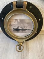 Antieke Brons/Koperen Patrijspoort, Ophalen of Verzenden, Gebruikt