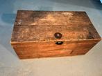 oude kamfer houten scheeps deken kist bijzettafel speelgoed, Ophalen, Gebruikt, 50 tot 100 cm, Minder dan 50 cm