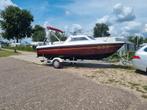 Nette kajuitboot/moterboot/speedboot met 60 pk Mariner, Watersport en Boten, Ophalen, Gebruikt, 50 pk of meer, Tot 6 meter
