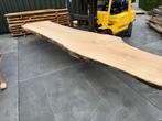 Zeer grote eiken tafelbladen 5 m lang !!!!, Doe-het-zelf en Verbouw, Hout en Planken, Eiken, Ophalen of Verzenden, Zo goed als nieuw