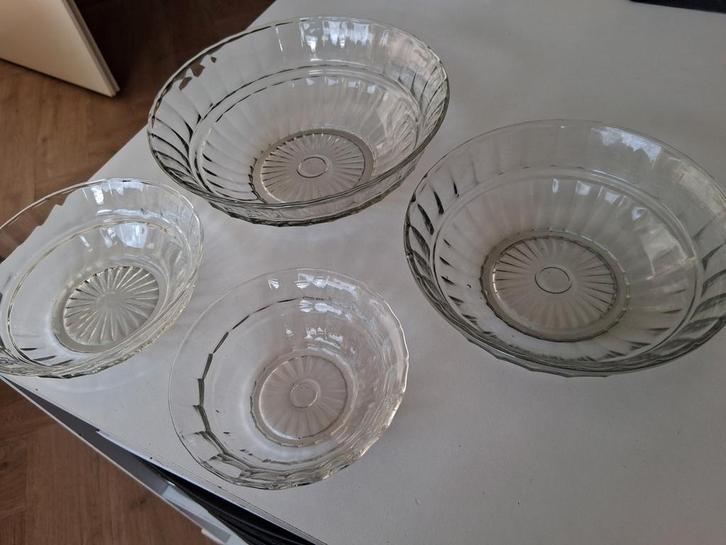 Leerdam, Copier, Neerlandia, Huis en Inrichting, Keuken | Servies, Schaal of Schalen, Overige stijlen, Glas, Ophalen of Verzenden