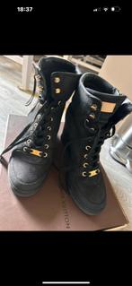 Louis Vuitton Sleehak Sneakers MT 40 - Zwart, Ophalen of Verzenden, Zo goed als nieuw, Zwart, Sneakers of Gympen
