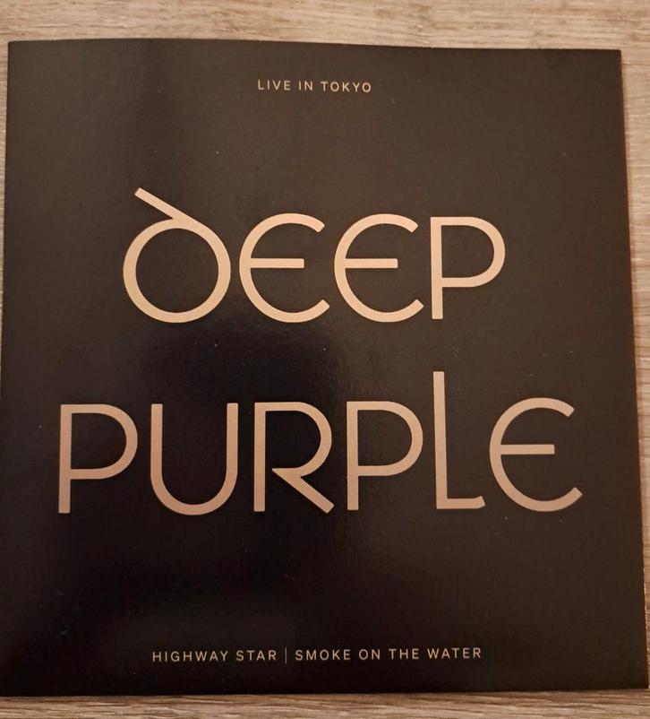 Deep Purple - Highway star live/Smoke on the water live, Cd's en Dvd's, Vinyl | Rock, Zo goed als nieuw, Rock-'n-Roll, Overige formaten