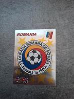 Panini sticker Euro 96 Engeland. Embleem Roemenië., Verzenden, Zo goed als nieuw, Sticker