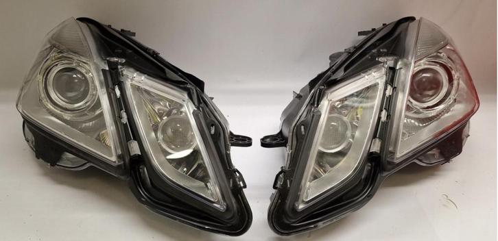 Mercedes W212 E xenon koplamp links rechts, Auto-onderdelen, Verlichting, Mercedes-Benz, Gebruikt, Ophalen of Verzenden