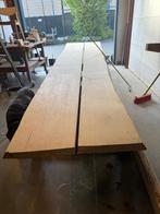 Prachtig lange houten tafel, Huis en Inrichting, Tafels | Eettafels, Ophalen, 200 cm of meer, 50 tot 100 cm, Zo goed als nieuw