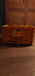 Coca-Cola Vintage gele krat 1977, Ophalen of Verzenden