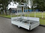 Eduard plateauwagen 250x145 750KG + Steigerbok optie!, Nieuw