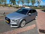 Audi A3 1.0 Tfsi 85KW Sportback S-tronic 2017 Grijs, Auto's, Zwart, Leder en Stof, Origineel Nederlands, 1175 kg